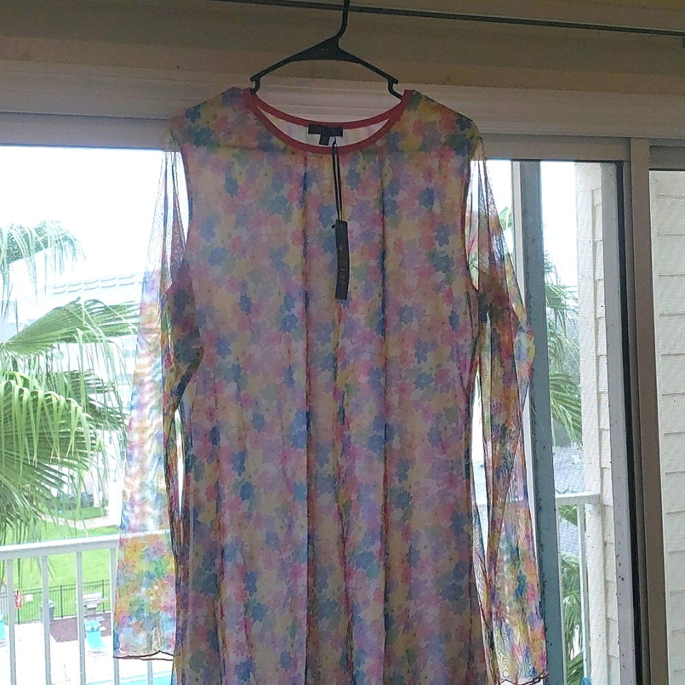 Dolls Kill Delia's 3X Flower Power dress - Picture 3 of 6